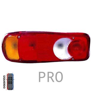 Piloto Trasero Solamente Tulipa Ambar Blanco Rojo Reflex - Camion UNIVERSAL Camiones-Remolques /Trucks-Trailers