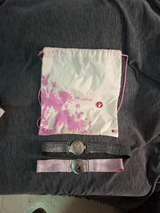 Lote Playboy: Bolso y Cinturones