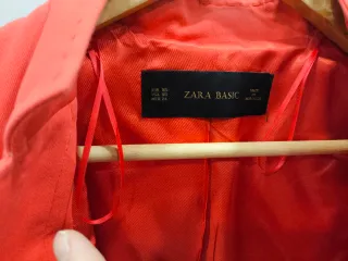 Chaqueta Zara Roja Talla XS