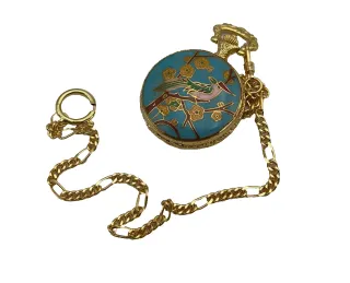 Orologio da tasca Vintage Michael Valentin dorato