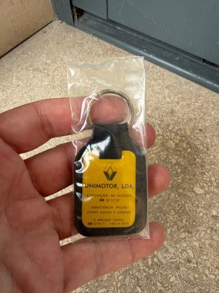 Porta-Chaves Vintage "Renault-Stand Unimotor, Lda