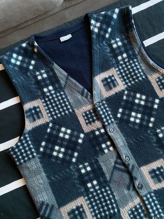 Gilet pile Sergio Tacchini Vintage XL