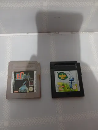 Juegos Game Boy: Hook, Bugs Life, Smurfs, racing