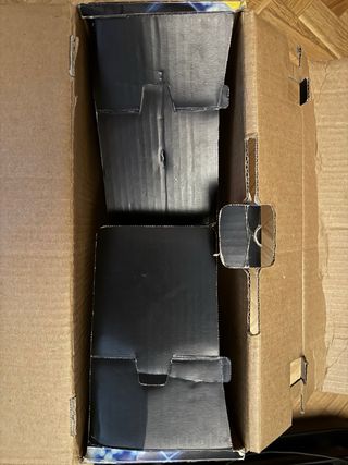 Caja Sony PlayStation 2 PS2 Negra/Azul