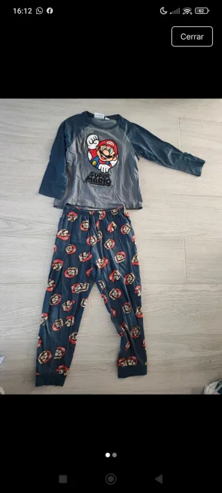 Pijama infantil Super Mario
