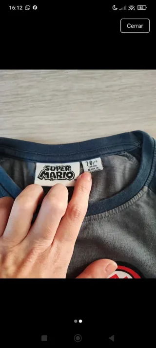 Pijama infantil Super Mario