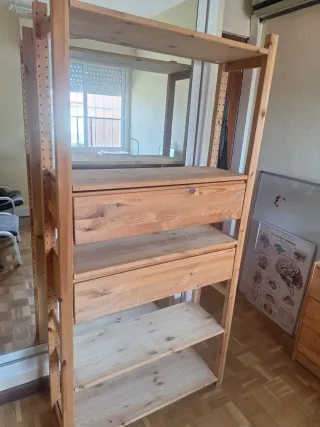 Estantería IVAR madera IKEA