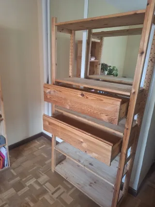 Estantería IVAR madera IKEA