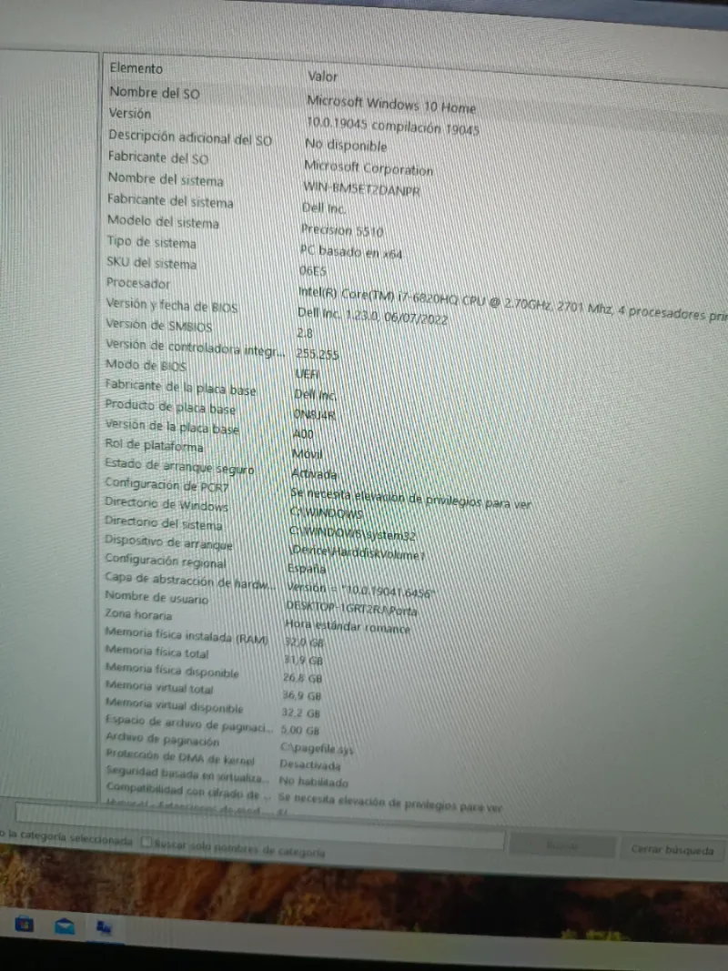 Portátil Dell Precision 5510 afbeelding 2