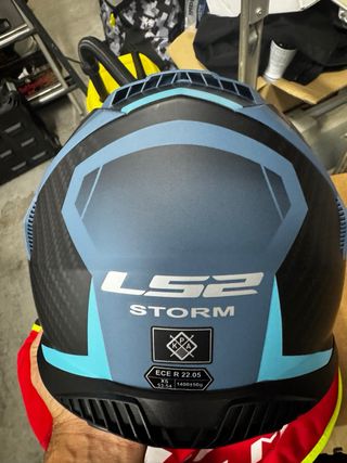 Casco Moto LS2 Storm Talla XS