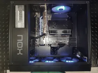 Conjunto de placa base+procesador+ram+disipador