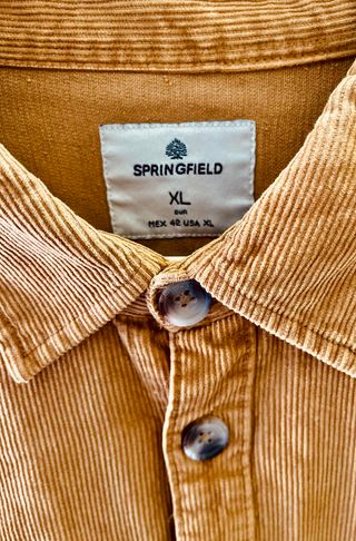 Camisa Springfield Corduroy Hombre