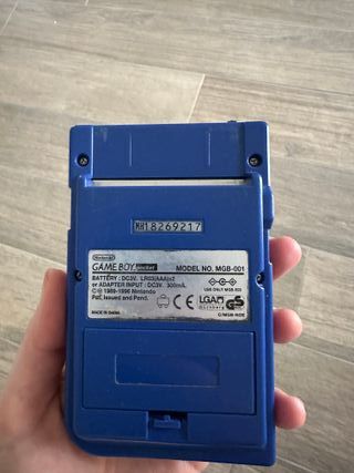 Nintendo Game Boy Pocket Blu - Funzionante
