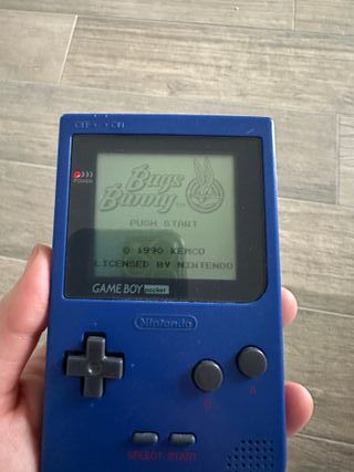 Nintendo Game Boy Pocket Blu - Funzionante
