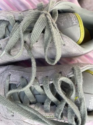 Zapatillas Reebok Classic Grises/Verdes