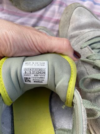 Zapatillas Reebok Classic Grises/Verdes