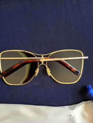 Gafas de Sol Louis Vuitton Doradas Marrones