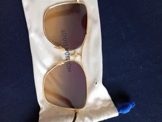 Gafas de Sol Louis Vuitton Doradas Marrones