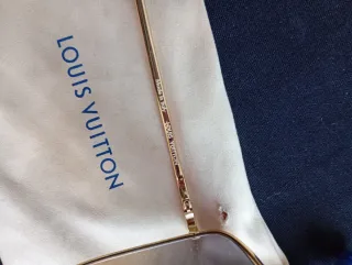 Gafas de Sol Louis Vuitton Doradas Marrones