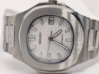 Seiko Mod Nautilus Esfera Blanca