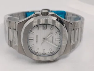 Seiko Mod Nautilus Esfera Blanca