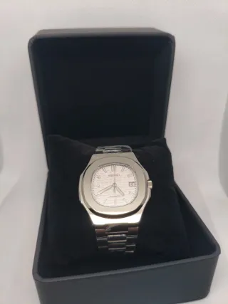 Seiko Mod Nautilus Esfera Blanca