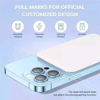 Power Bank Magnetico 12000mAh Portatile Universale