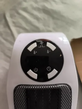 Calentador Eléctrico Portátil 500W. C/7