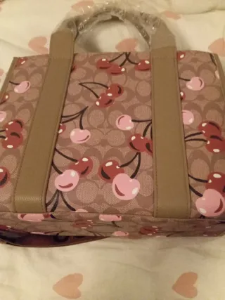 Bolso nuevo con fresas