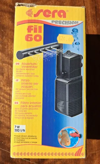 Filtros Pecera Sera fil 60