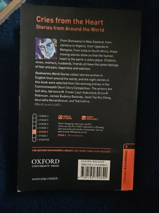 Libro: Cries from the Heart.