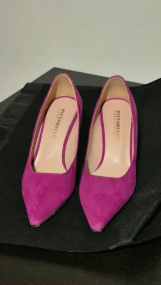 Zapatos Pittarello Fucsia Ante Talla 39