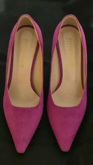Zapatos Pittarello Fucsia Ante Talla 39