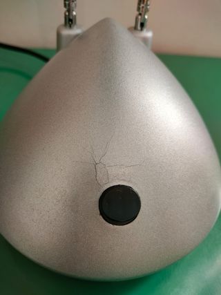 Lámpara Escritorio Metálica Plata