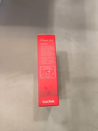 SanDisk SSD Portátil 2TB 800MB/s