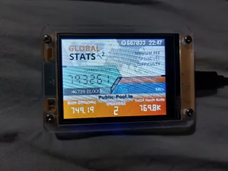 NerdMiner V2 Bitcoin Miner