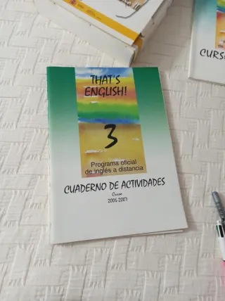 Curso de Inglés That's English! Nivel Intermedio