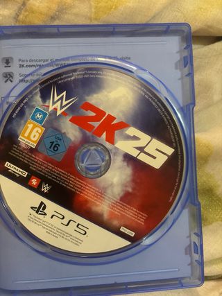 vendo juego de WWE 2K25 para ps5