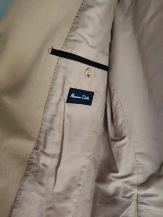 Americana Massimo Dutti Beige