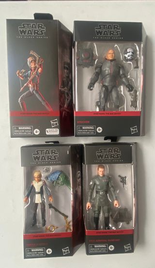 Lote 4 Figuras Star Wars The Bad Batch