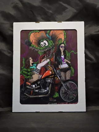 Quadro Decorativo Mona Lisa Customizada