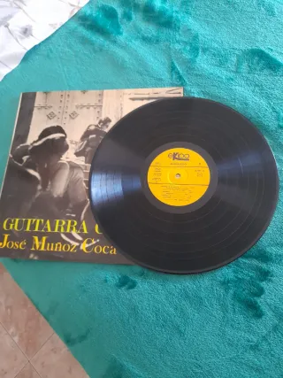 Vinilo Guitarra Clásica José Muñoz Coca