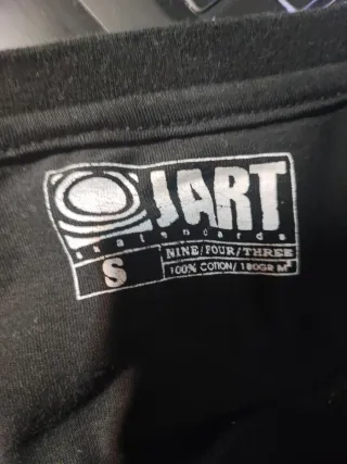 Camiseta Jart Skateboards Negra