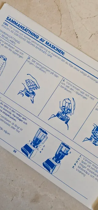 Antiguo manual mezcladora-batidora Osterizer