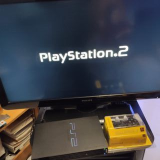 PS2 FAT SCPH-5003 + Mando Nuevo + SCART RGB