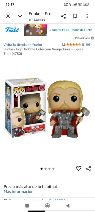 Funko Pop! Thor N°69 Vengadores