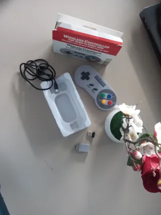 Controller wireless SNES Classic Mini grigio