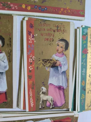 42 Estampas recordatorio comunión