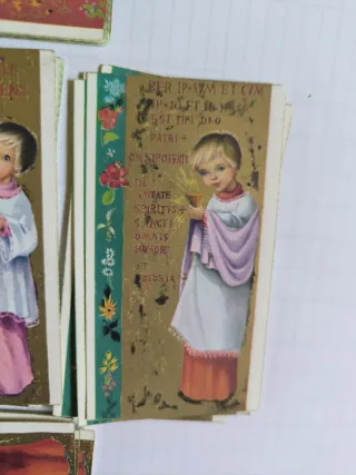 42 Estampas recordatorio comunión