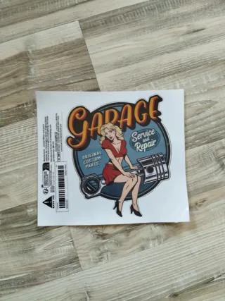 Pegatina Garaje Service and Repair